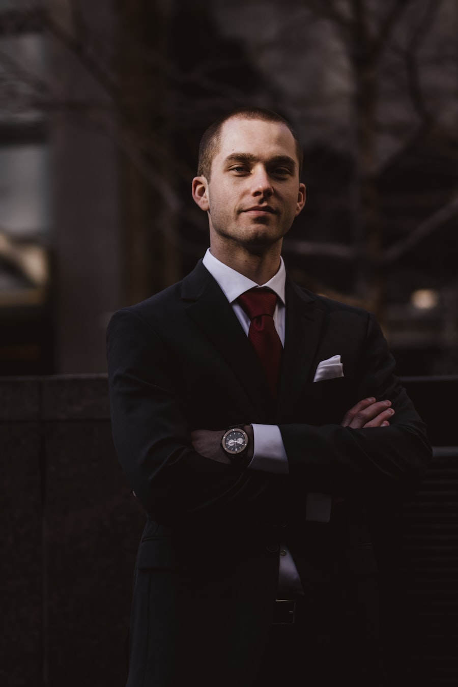 Finance executive portrait