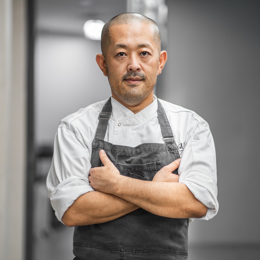 Chef with crossed arms